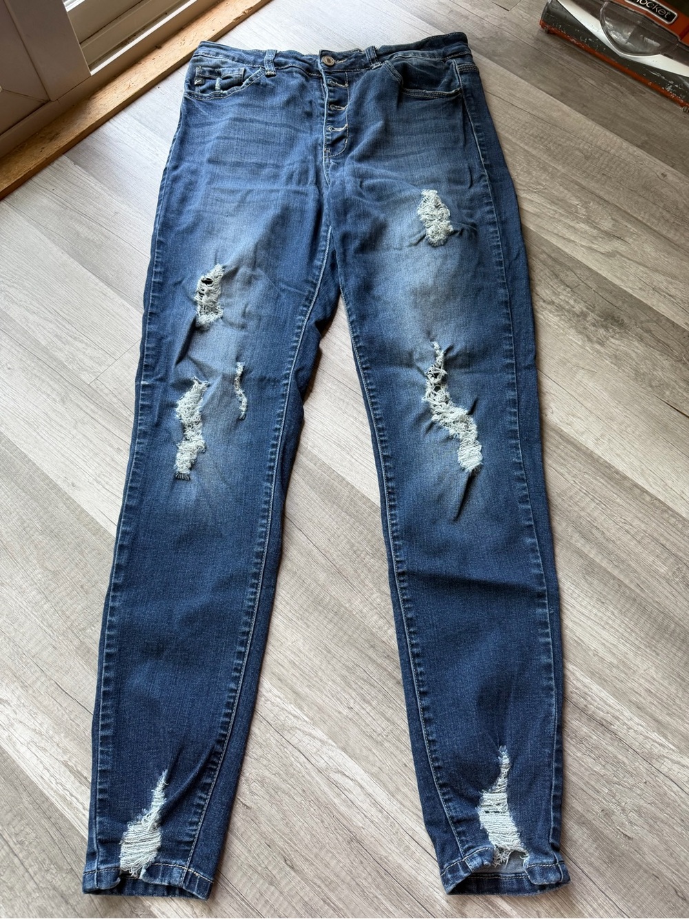 Kancan High Waisted Jeans W11 29